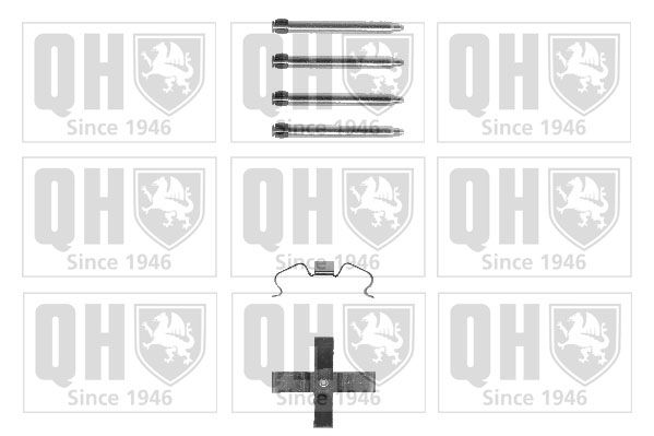 QUINTON HAZELL Lisakomplekt, ketaspiduriklotsid BFK840